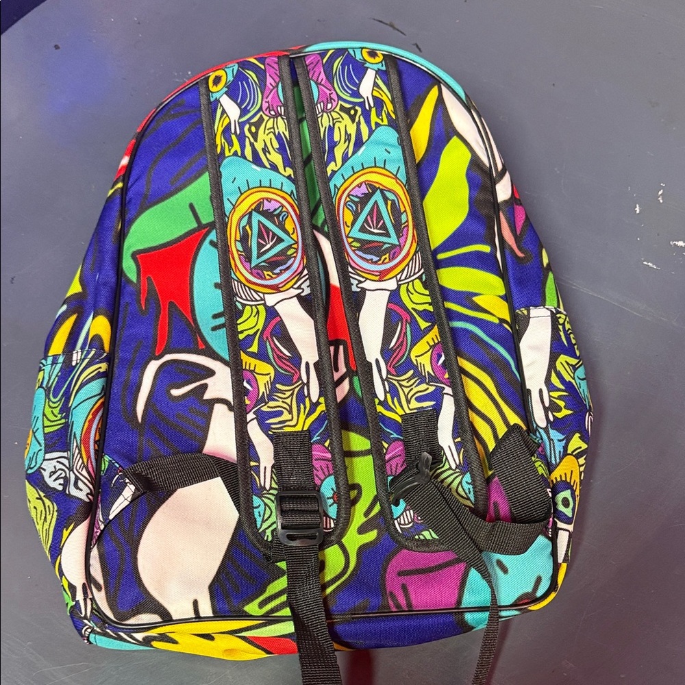 Colorful Abstract Pattern Backpack - image 2